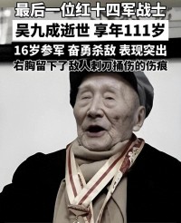 血色青春与世纪守望：红十四军最后一位战士吴九成的111年传奇人生揭秘