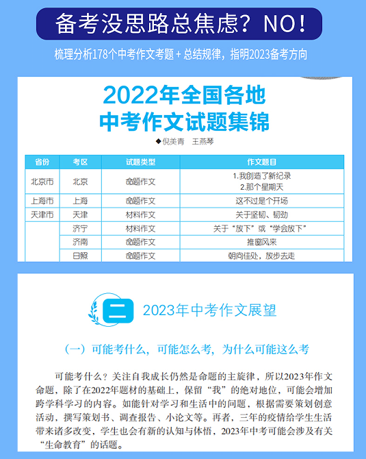 2022年内蒙古各地中考作文题目及解析大汇总（持续更新），速来查看