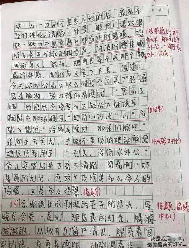 2021年江西中考满分作文精选：5篇优质范文解析与点评