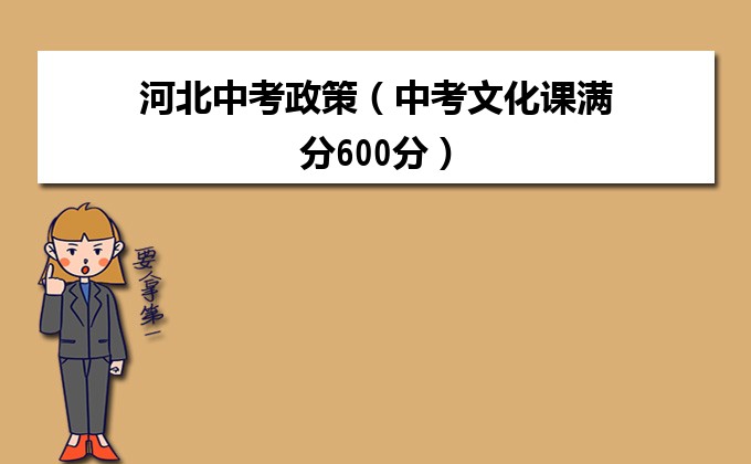 2023年河北沧州中考总分及满分是多少？详细解析