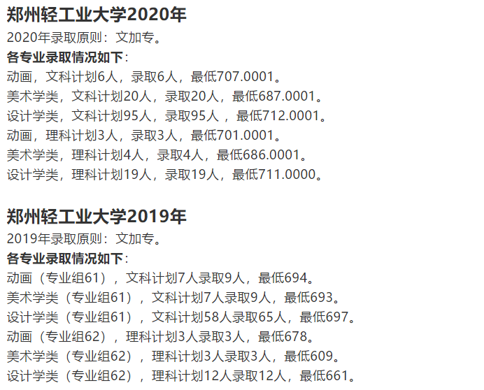 郑州轻工业大学2021录取分数线,多少分能上,各省数据对比