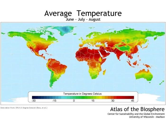 气温年较差揭秘：为什么哈尔滨冬夏温差比三亚大20倍？这些地区对比告诉你答案