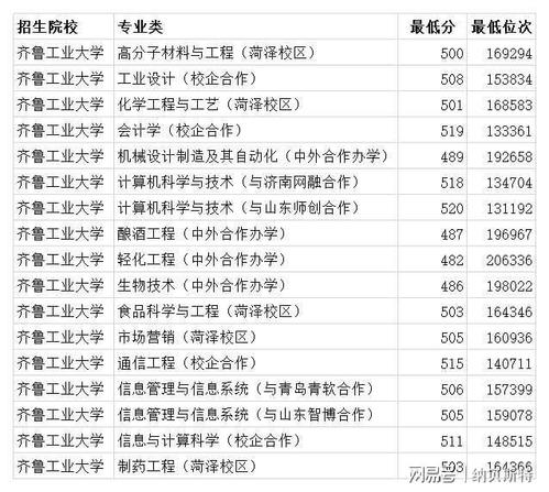 齐鲁工业大学2021分数线全攻略｜分数不够？这些技巧帮你弯道超车