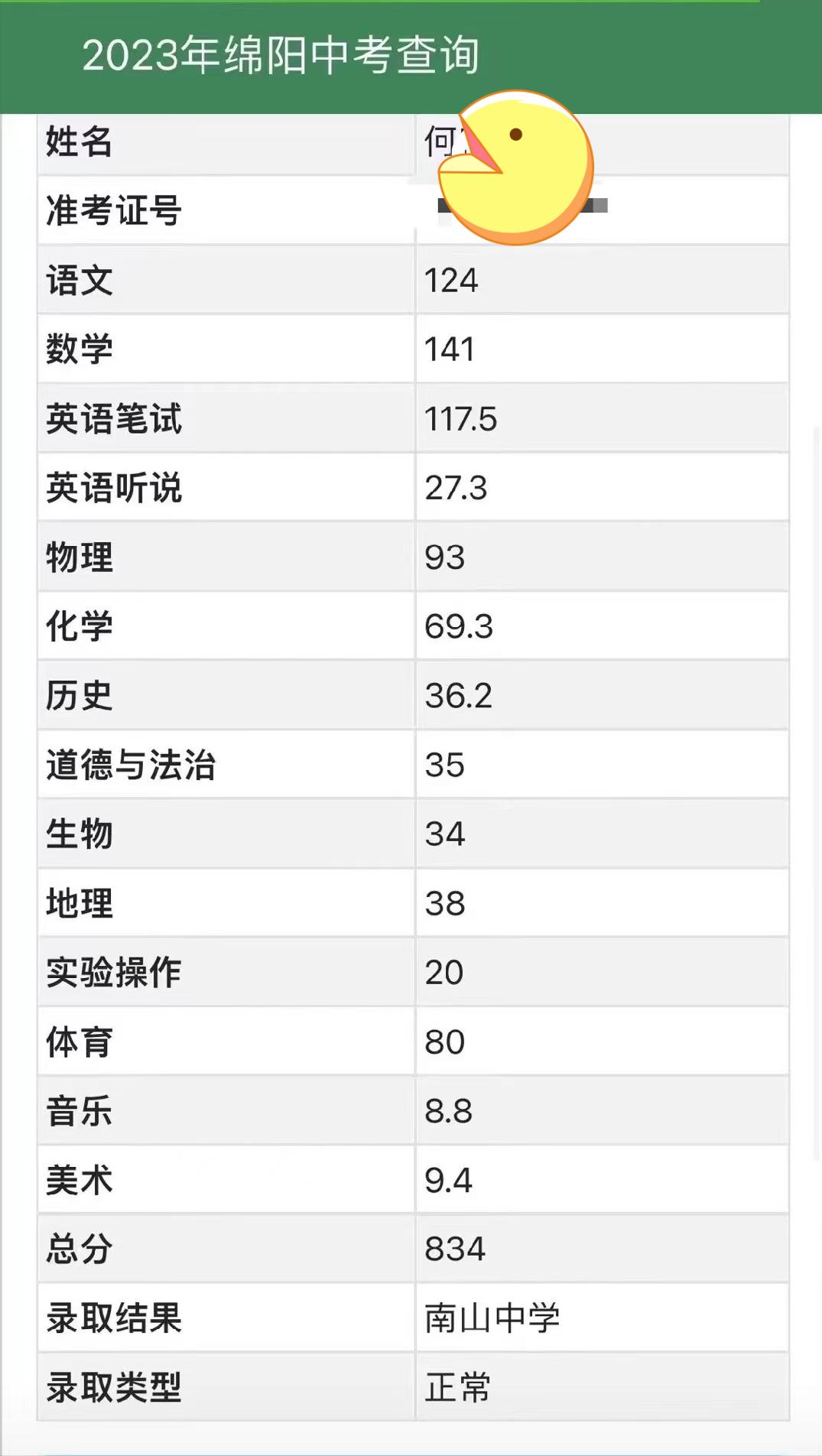 绵阳中考成绩到底怎么查？