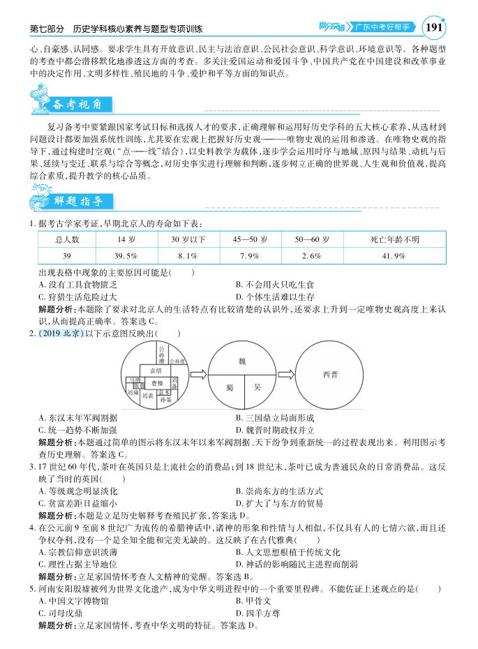 中考历史到底考什么？新手如何从零开始备考？