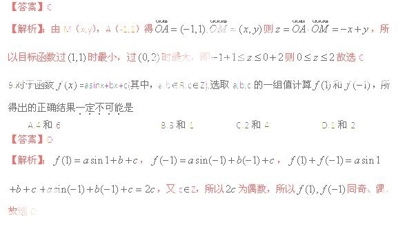 2011年福建高考数学｜这份攻略让数学小白也能逆袭