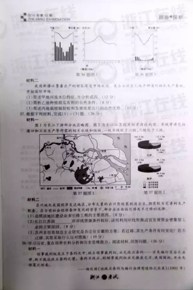 2011浙江文综现在还有必要研究吗？