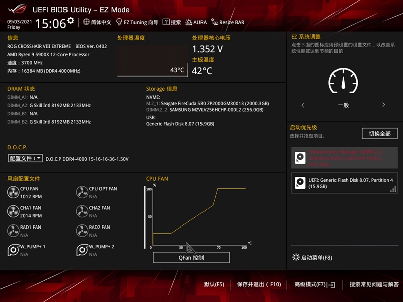 ROG CROSSHAIR VIII EXTREME主板评测：堪称史上最强A板，温度低得不可思议  第21张